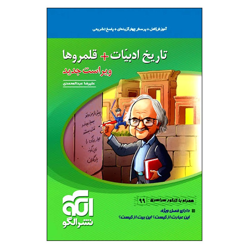 کتاب دست دوم تاریخ ادبیات+قلمروها از علیرضا عبدالمحمدی