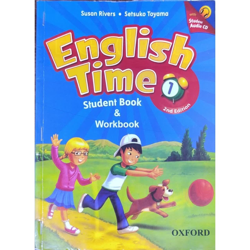 کتاب دست دوم english time student book and workbook