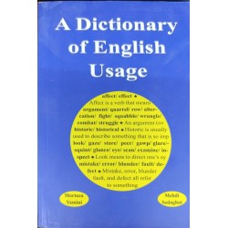 کتاب دست دوم a dictionary of english usage morteza yamini mehdi sedaghat