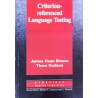 کتاب دست دوم criterion referenced language testing