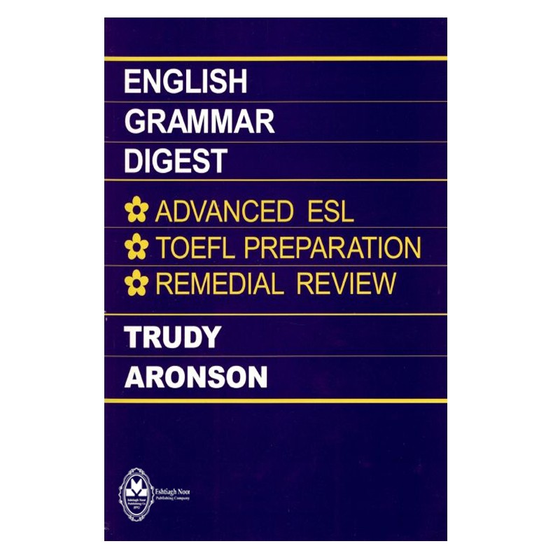 کتاب دست دوم english grammar digest trudy aronson