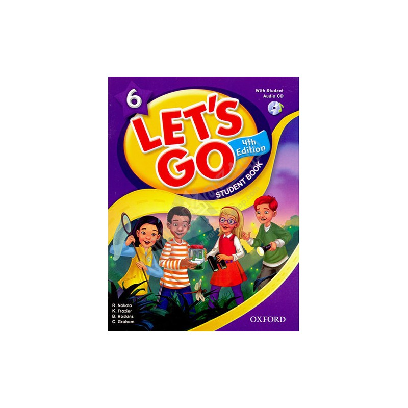 کتاب دست دوم lets go6th edition student book workbook6