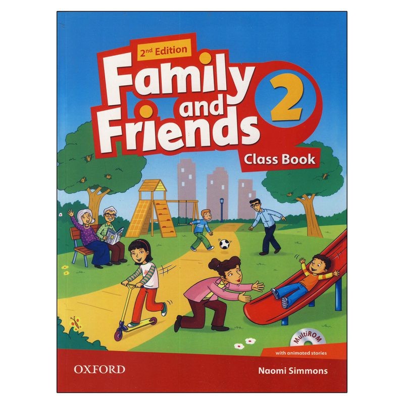 کتاب دست دومfamily and friends 2class book Naomi Simmons