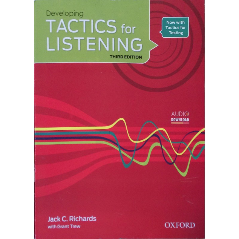 کتاب دست دوم tactics for lisening third edition jack c.richards