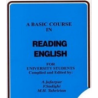 کتاب دست دومA BASIC CORSE IN READING ENGLISH FOR UNIVERSITY STUDENTS