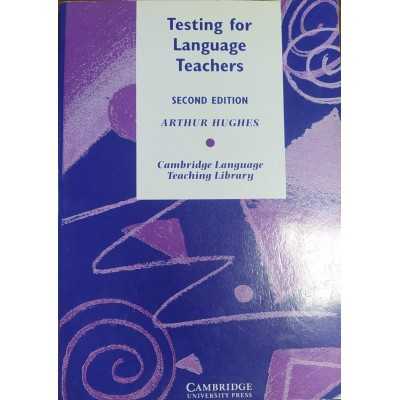 کتاب دست دوم Testing for language teachers second edition