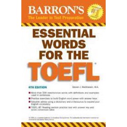 book BARRONS ESSENTIAL WORDS FOR THE TOEFL