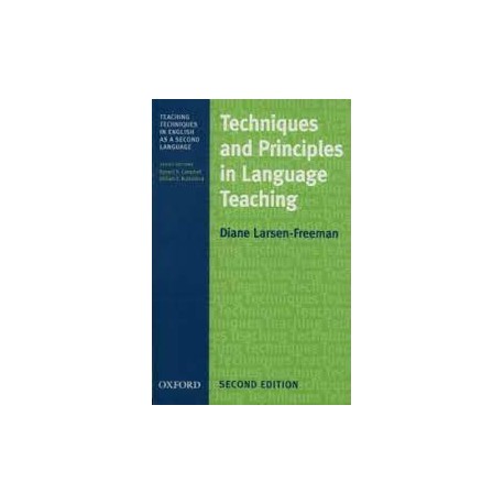 کتاب Techniques and principles in language teaching Diane larsen freeman