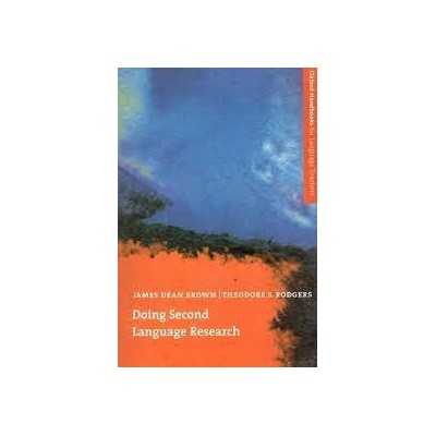 کتاب JAMES DEAN BROWN THEODORE S RODGERS DOING SECOND Language Research