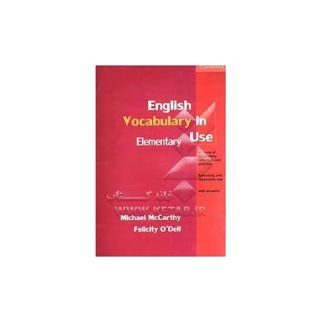 کتاب  English Vocabulary in use Elementary Michael McCarthy Felicity odell