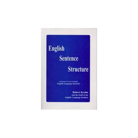 کتاب English Sentence structure Robert krohn