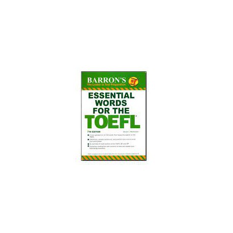 کتاب BARRONS The Leader in test Preparation  ESSENTIAL WORDS FOR THE TOEFL by: Steven J Matthiesen