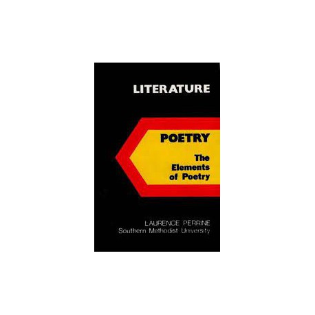 کتاب LITERATURE POETRY the Elements of Poetry  LAURENCE PERRINE