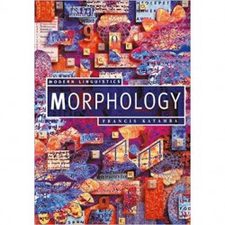 کتاب modern linguisics morphology