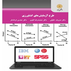 کتاب طرح آزمایش های کشاورزی از دکتر معروف خلیلی و دکتر محمدرضا نقوی