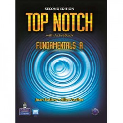 کتاب  top notch fundamentals A by : joan saslow