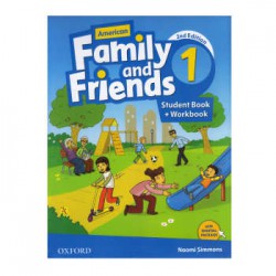 کتاب Family and Friends 1 student Book Workbook Naomi Simmons