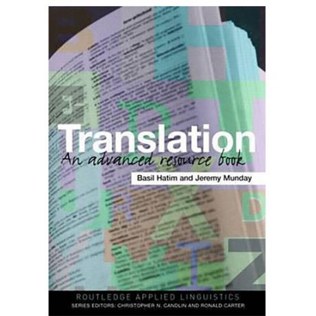 کتاب Translation an advanced resource book of Basil Hatim and jeremy Munday