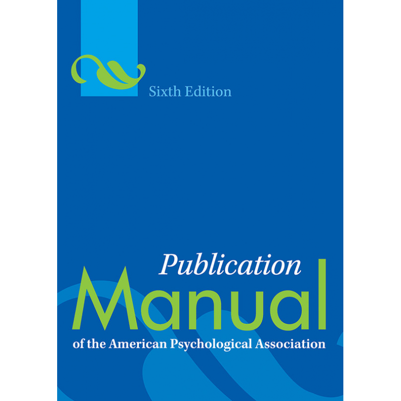 کتاب دست دوم Publication Manual of the American Psychological Association sixth edition