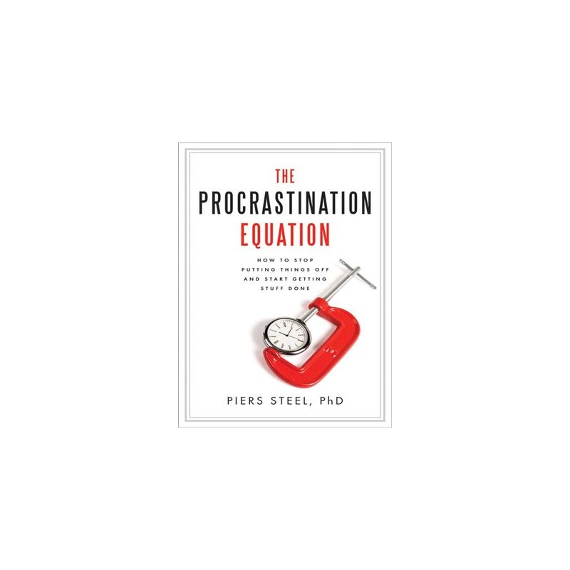 کتاب دست دوم the procrastination equation از piers steel , PHD