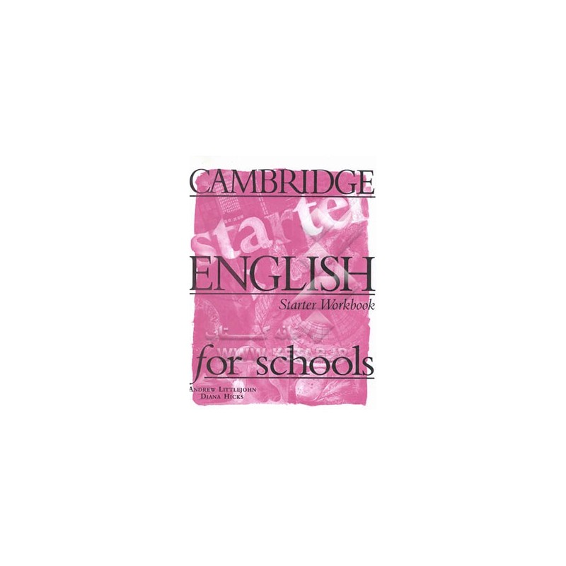 کتاب دست دوم Cambridge English for schools: starter: workbook