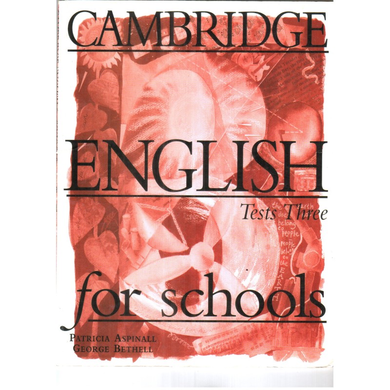 کتاب دست دوم Cambridge English for schools Tests Three Patrica Aspinall George Bethell